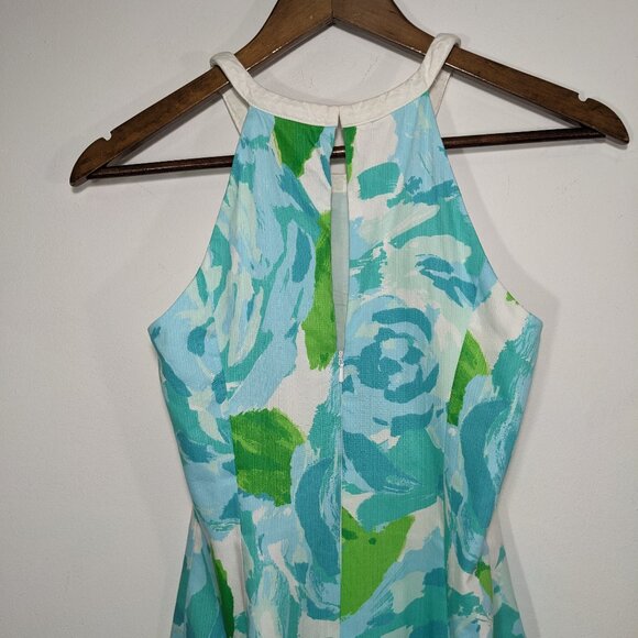 Lilly Pulitzer First Impression Shift Dress In Poolside Blue Size 0 - Picture 7 of 11